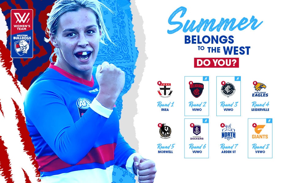 HER_2020AFLW-Fixture-Twitter-ART.jpg The Western Bulldogs will open their AFLW04 campaign against competition new-comer St Kilda at RSEA Park. - AFLW
